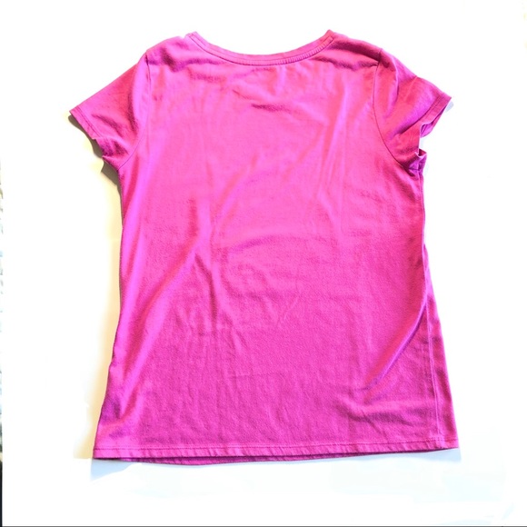 Gap Kids 12Y "Meet Me By The Sea" Pink Graphic Tee - Picture 2 of 6